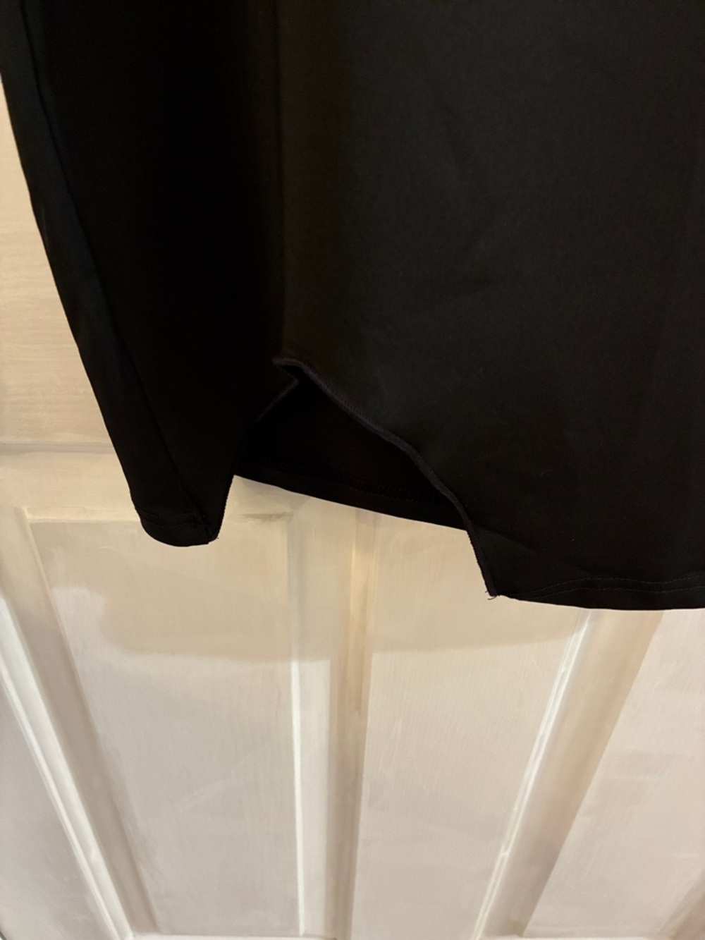 Shein Black Strappy Mini Dress - Classic Women's Dress - Picture 3 of 6